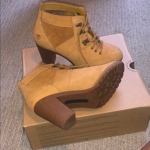 Timberland Chunky Heel Boots